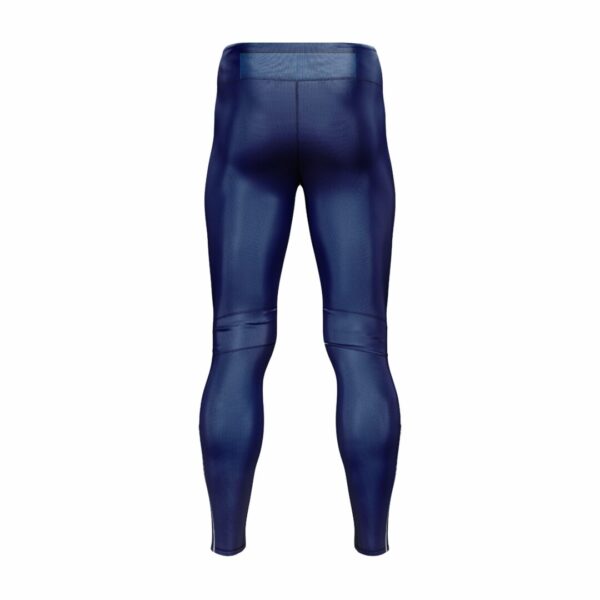 sign long tights deep blue back