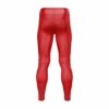 sign long tights vivid red back