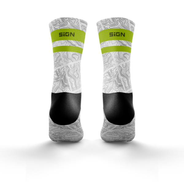 cew socks neon navigator back