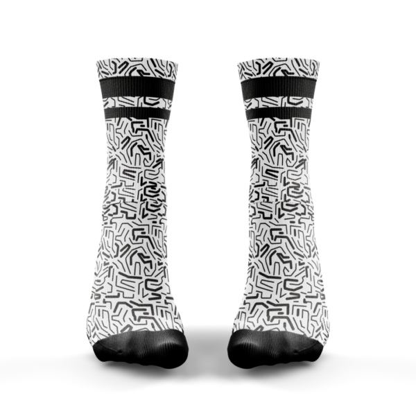 crew socks light matrix front