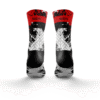 cew socks crimson edge back