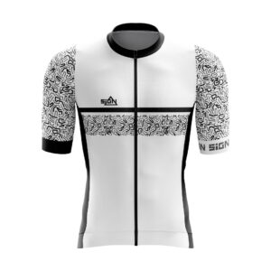 sign infinity cycing jersey light matrix
