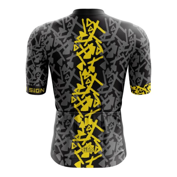 sign infinity cycing jersey shadow shift back