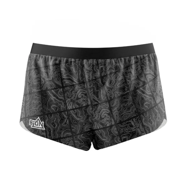Sign SL Motion Shorts - Black Map