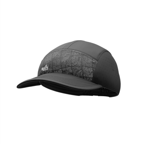 Sign SL Staple Cap - Black Map