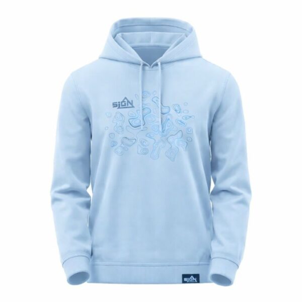 Sign Casual Hoodie Sky